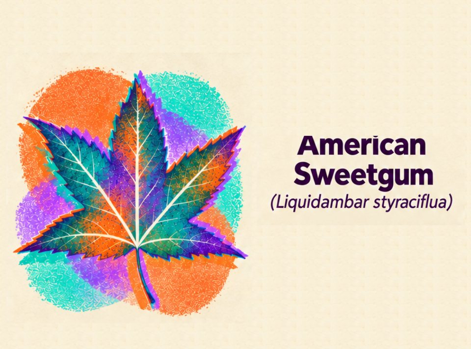 LeafQuest American Sweetgum card